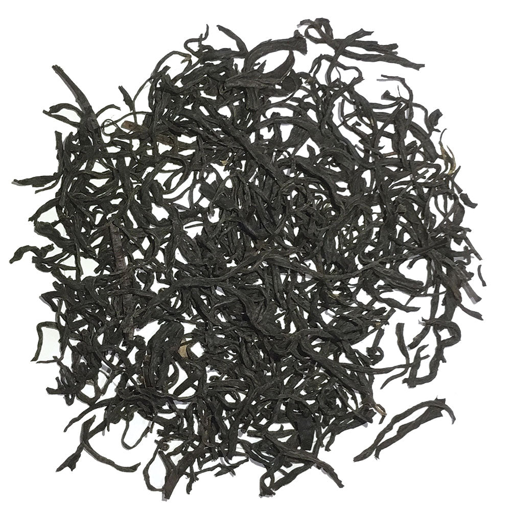 Keemun Mao Feng - Curly, wiry leaves with an outstanding aroma and a rich and superb taste, makes this one of the best Keemuns anywhere - Silver Tips Tea's Loose Leaf Tea