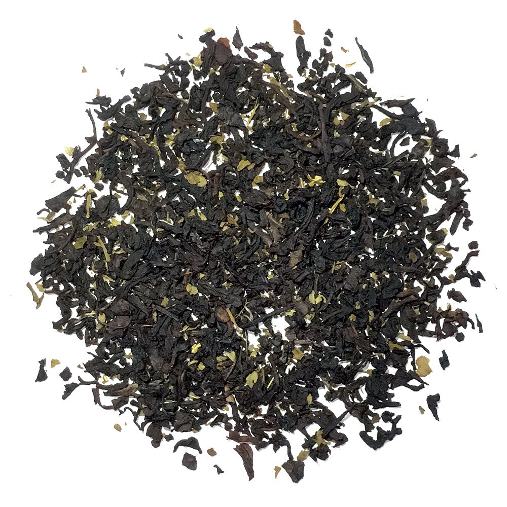 BLACK TEA WITH STRAWBERRY FLAVORING AND STRAWBERRY LEAF