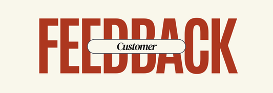 Wonderful Feedback From a Longtime Customer!