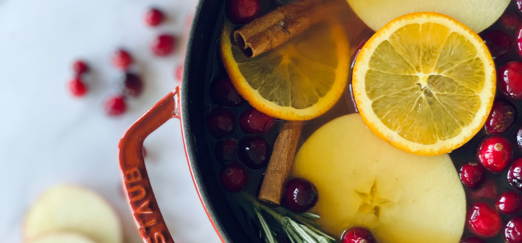 Cranberry Orange Apple Cider!