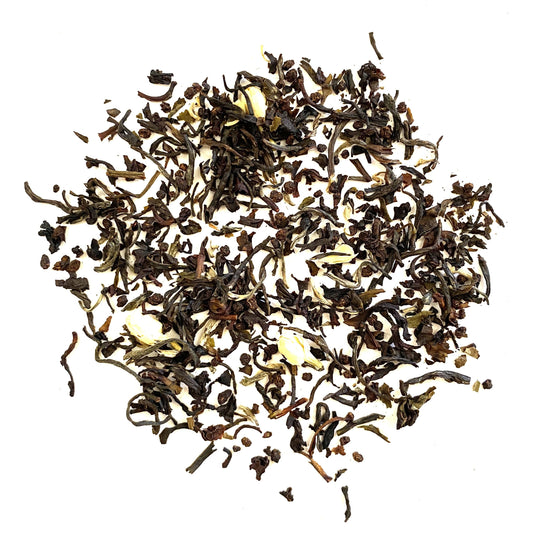 Black and Green Teas, Jasmine flowers, flavoring