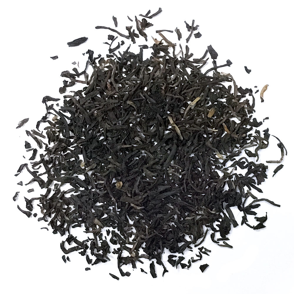 Panda Blend - The best of China black teas, rich with a slight dry finish. Sure to please. A combination of Keemun and Yunnan china tea, with beautiful gold tips. Silver Tips Tea's Loose Leaf Tea
