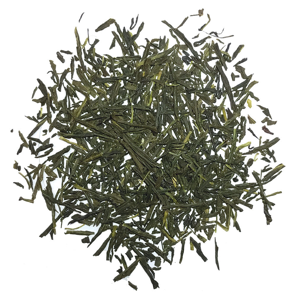 Sencha - A delicate pale green tea that is vegetal and a little astringent - Silver Tips Tea's Loose Leaf Tea