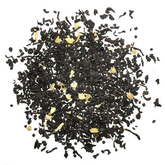 Ginger - Black Tea with Ginger root and flavoring - Silver Tips Tea's Loose Leaf Tea