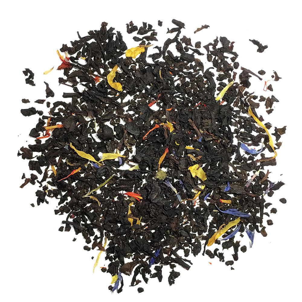 BLACK TEA WITH TROPICAL FLAVOR AND FLOWERS