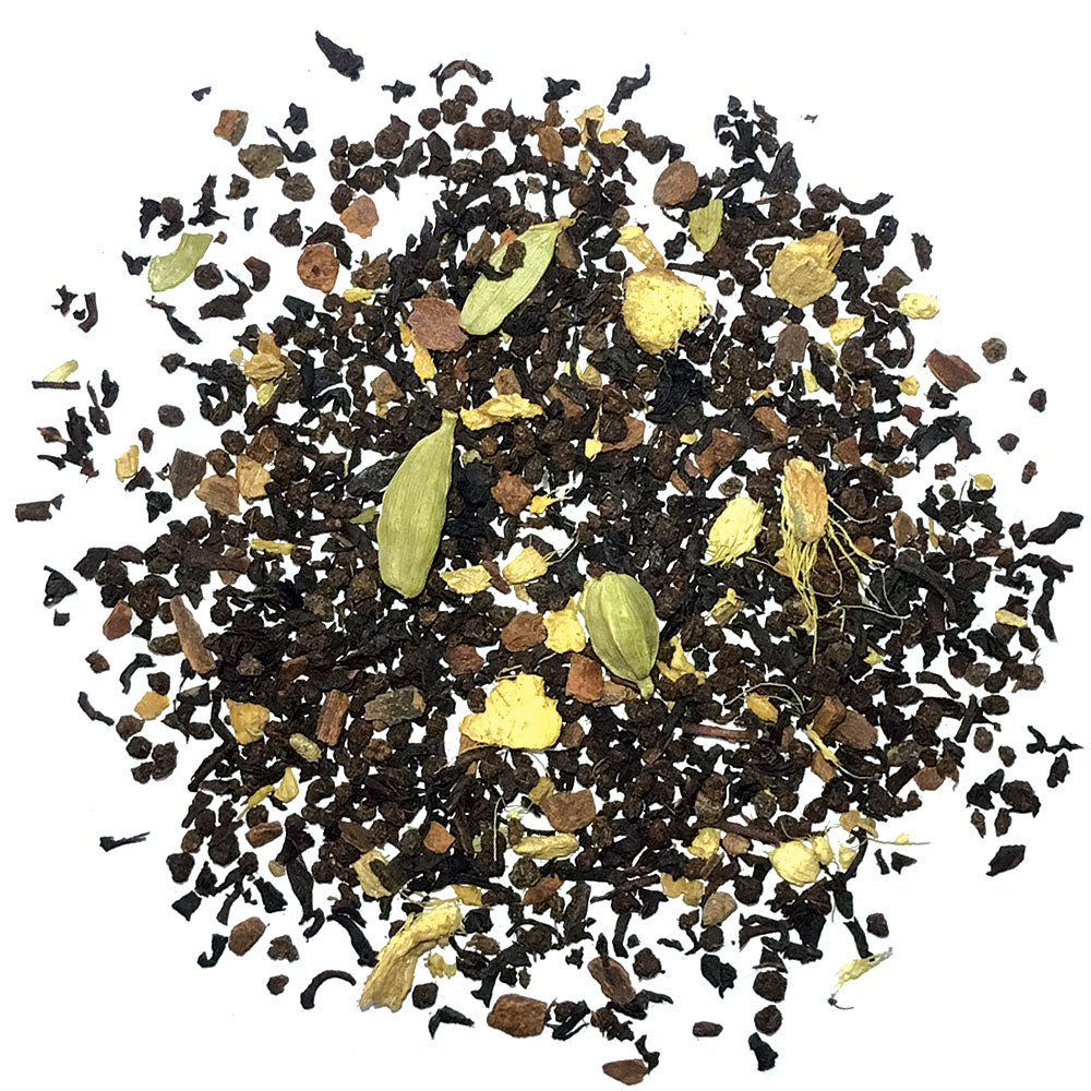 Organic Chai-Indian Black Tea with chai spices - Silver Tips Tea