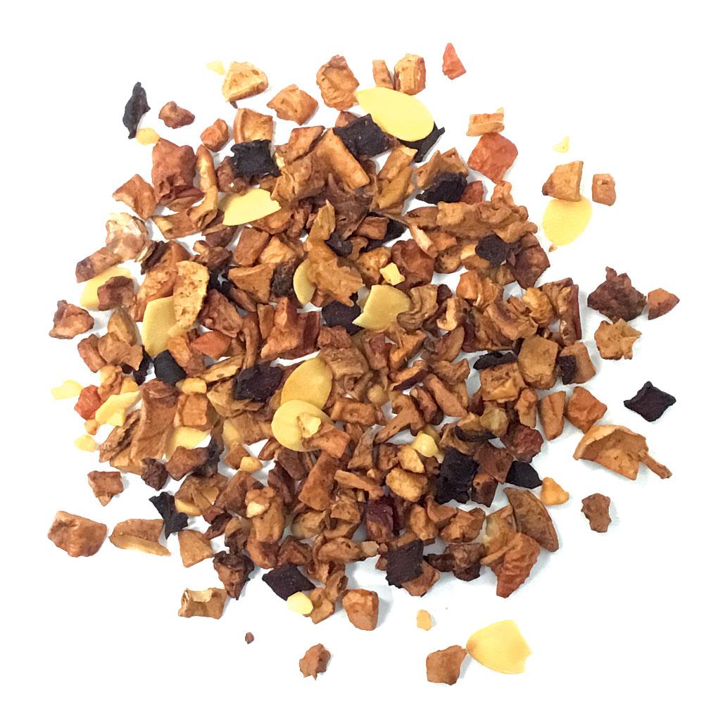 Toasted Almond - Apple, chipped almonds, cinnamon & beetroot pieces with flavoring - Silver Tips Tea's Loose Leaf Tea