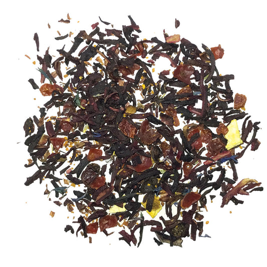Organic Turmeric Citrus Zest - Herbal Blend with Rooibos and Turmeric - Silver Tips Tea's Organic Loose Leaf Tea