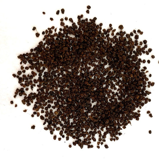 Black Assam CTC tea granules