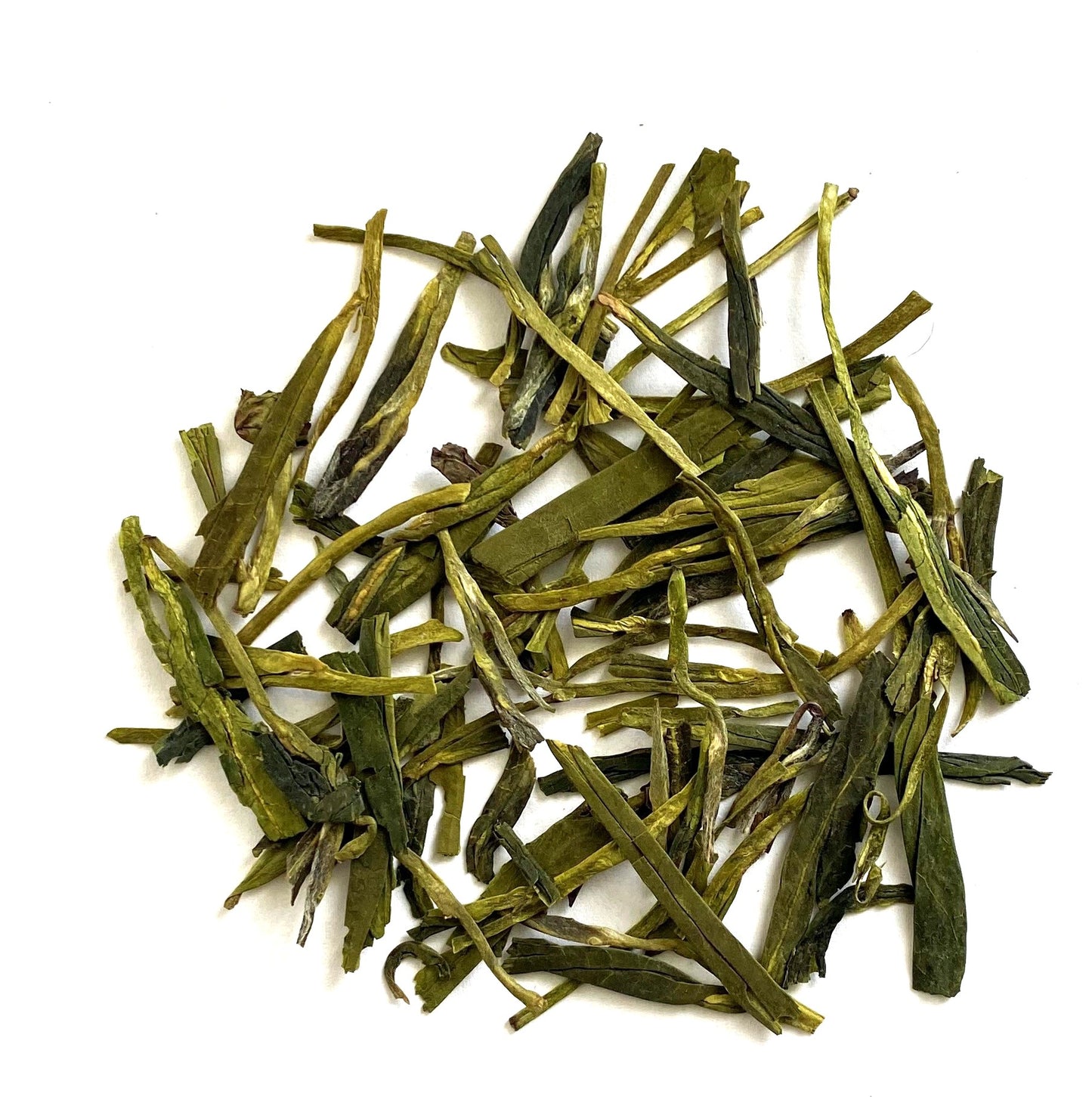 Organic Lung Jing Dragonwell flat leaf tea from China